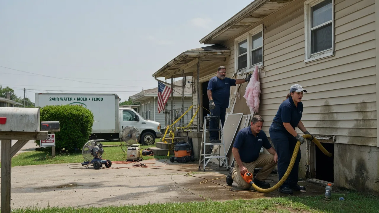 Water Damage Repair in Marble City, OK near me